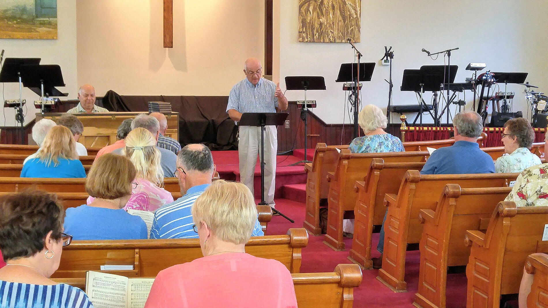 Dillsburg Area Arts inside a church